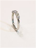 Anello Vidali Gioielli Donna in Oro bianco Zircone ANOR-79-34 - ANOR-79-34